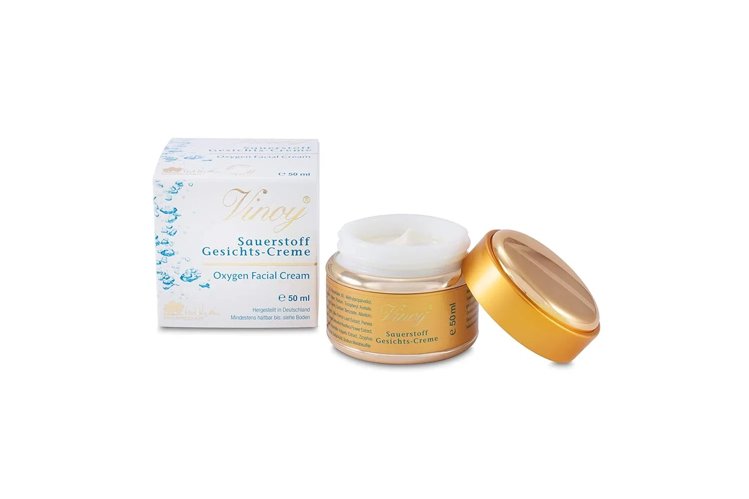 Крем для лица Hirt Via Nova Naturprodukte — Кислородный VINOY, 50 мл