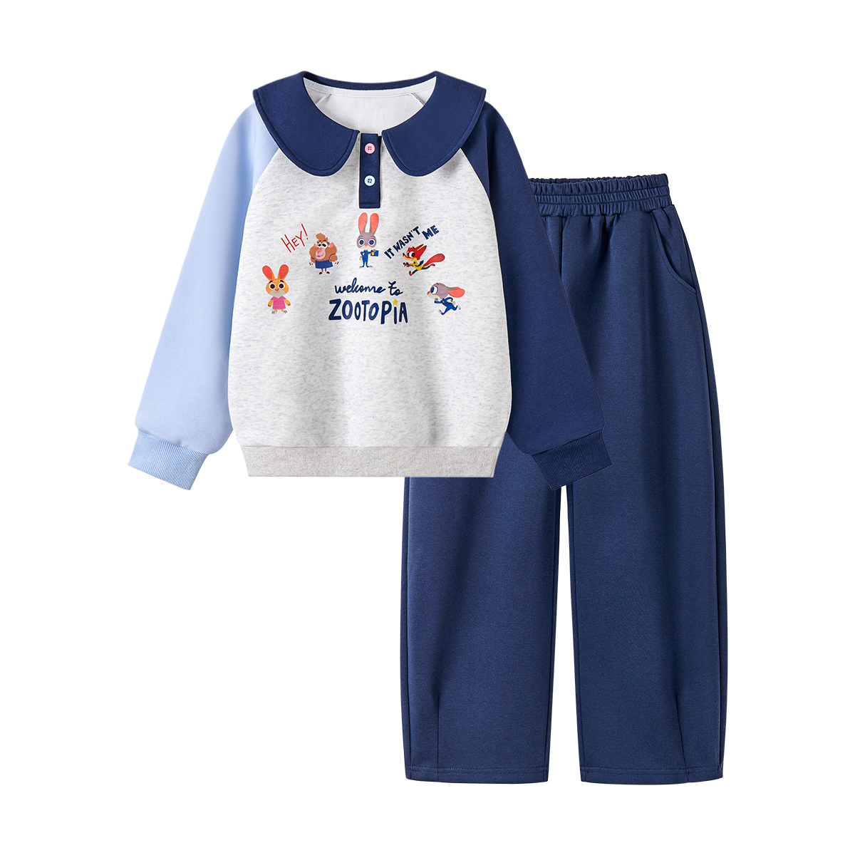 

Детская повседневная спортивная одежда Disney, синий