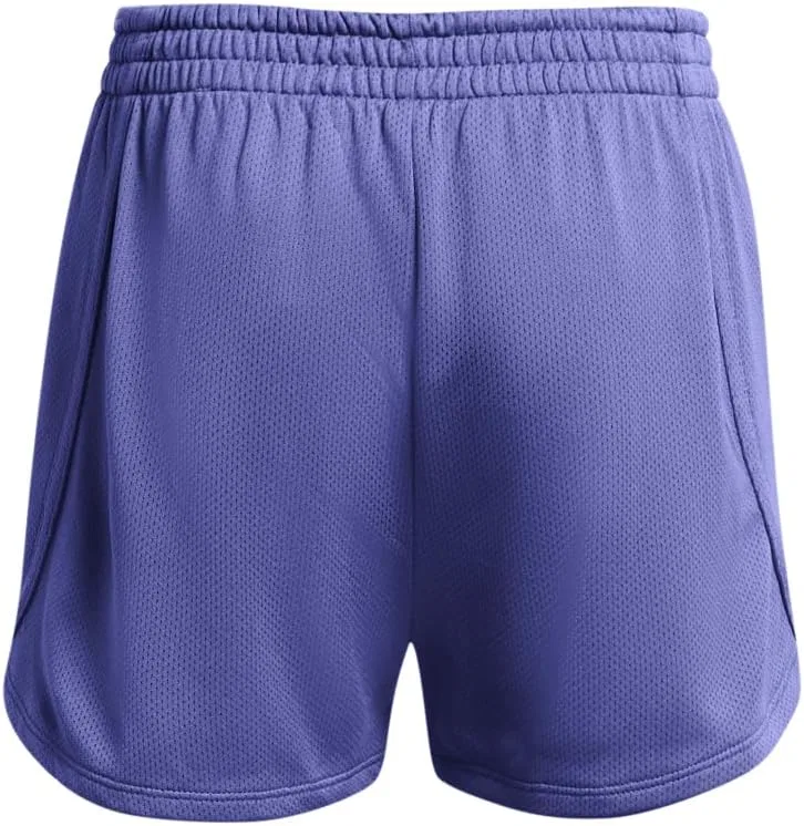 Шорты Under Armour Girls' Play Up Mesh Shorts, (561) Starlight//Celeste — фото 2