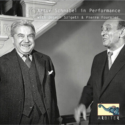 

CD диск Schnabel: Schnabel in Performance with Szigeti & Fournier