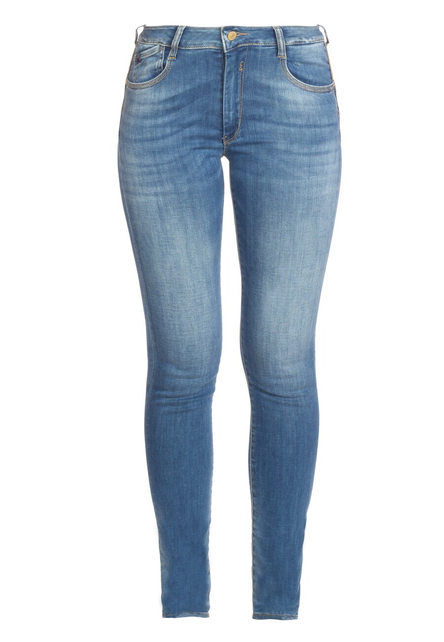 

Джинсы Le Temps Des Cerises Slim fit Jeans Pulphigh, синий деним