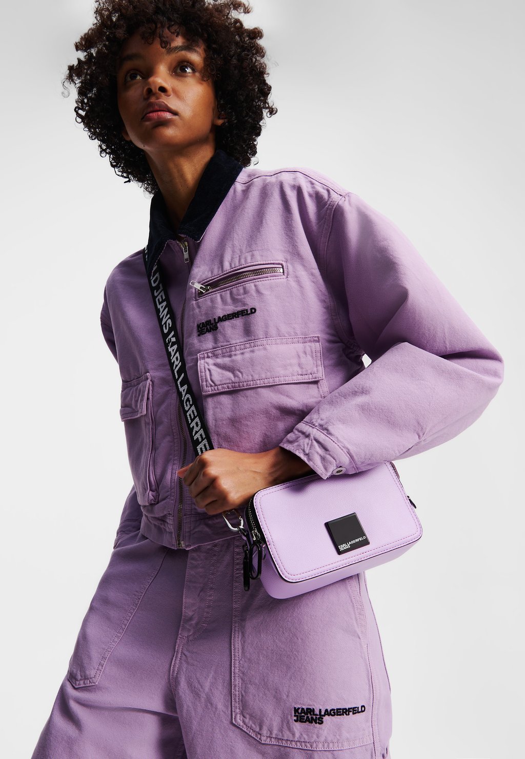 

Сумка через плечо KARL LAGERFELD JEANS - Across body bag, розовый