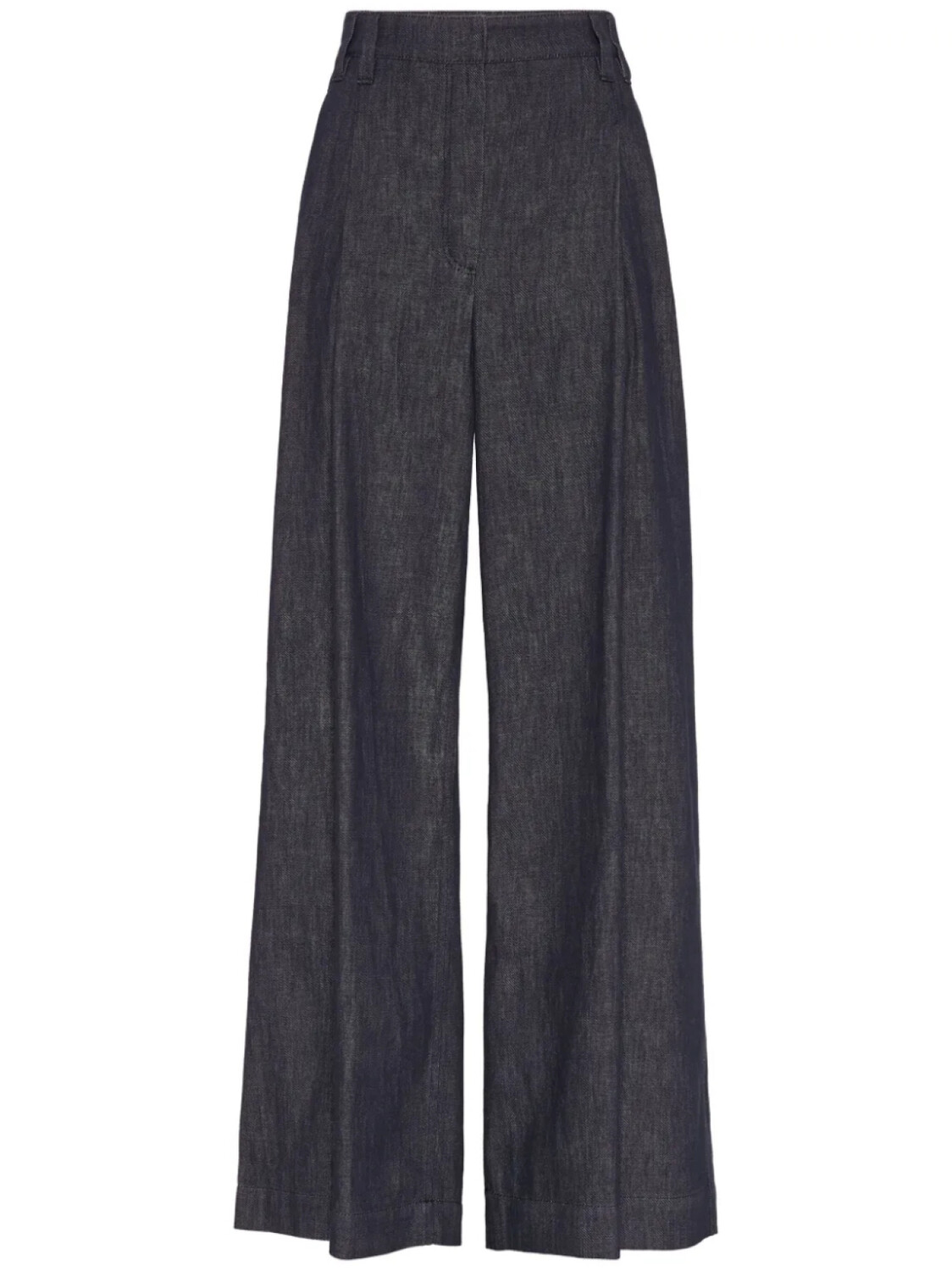 

Brunello Cucinelli широкие джинсы, синий