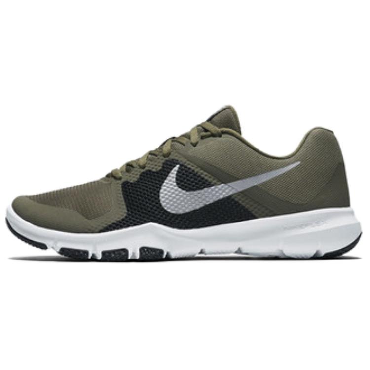 

Nike Кроссовки Flex Control Cushioning с низким верхом, износостойкие, мужские, черно-серые
