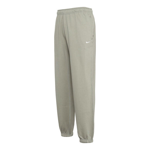 

Брюки lab solo swoosh fleece sweatpants asia sizing 'light army' Nike, синий