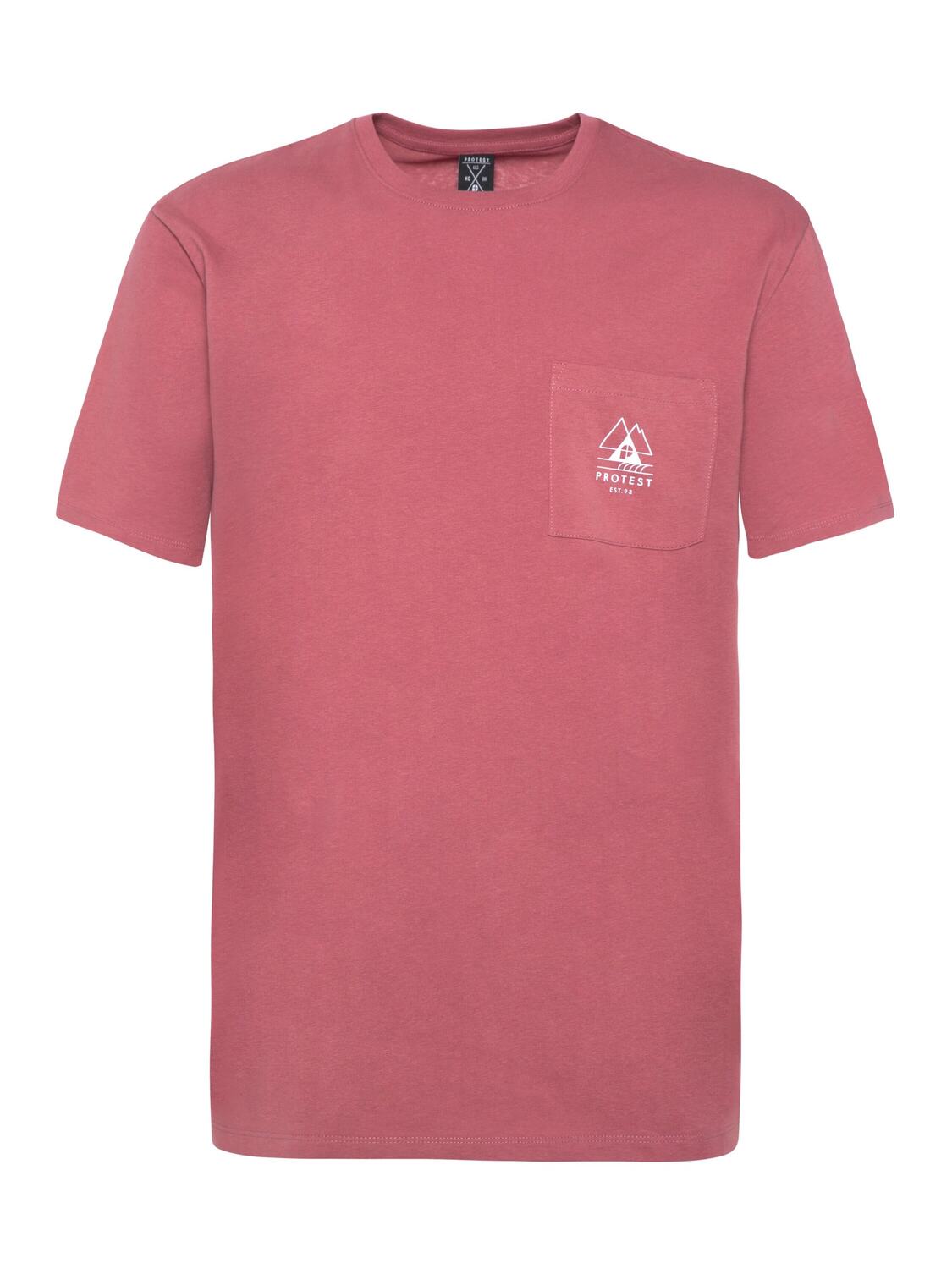 

PROTEST Футболка 'ISIAH' в красном цвете