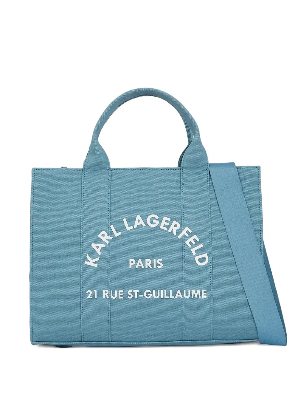 

Сумка-тоут Rue St-Guillaume среднего размера KARL LAGERFELD, синий