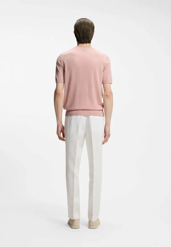 Базовая футболка humauro Boss, Light Pink Six — фото 3