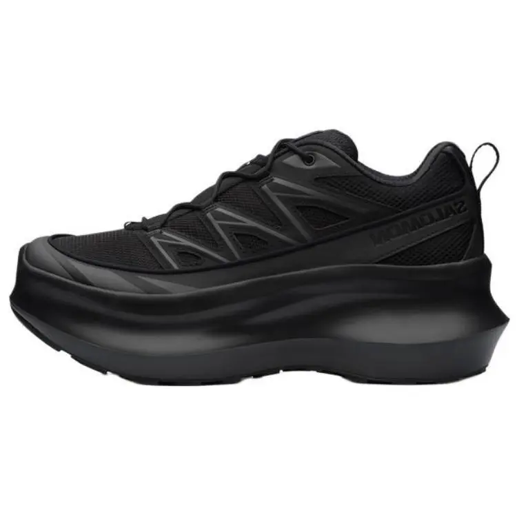 CDG Низкие повседневные туфли SALOMON x XT-6, женские, черные