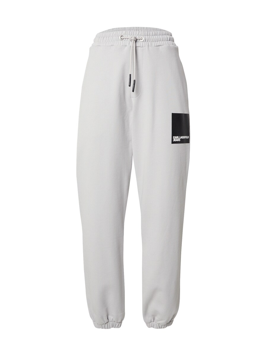 

Зауженные брюки KARL LAGERFELD JEANS, светло-серый