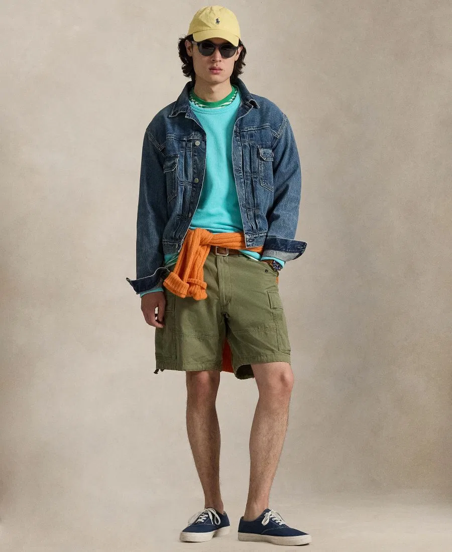 Мужская толстовка с длинными рукавами и круглым вырезом Polo Ralph Lauren, Perfect Turquoise — фото 2
