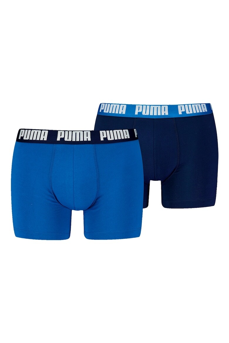 

Боксеры с логотипом на поясе - 2 пары Puma, синий
