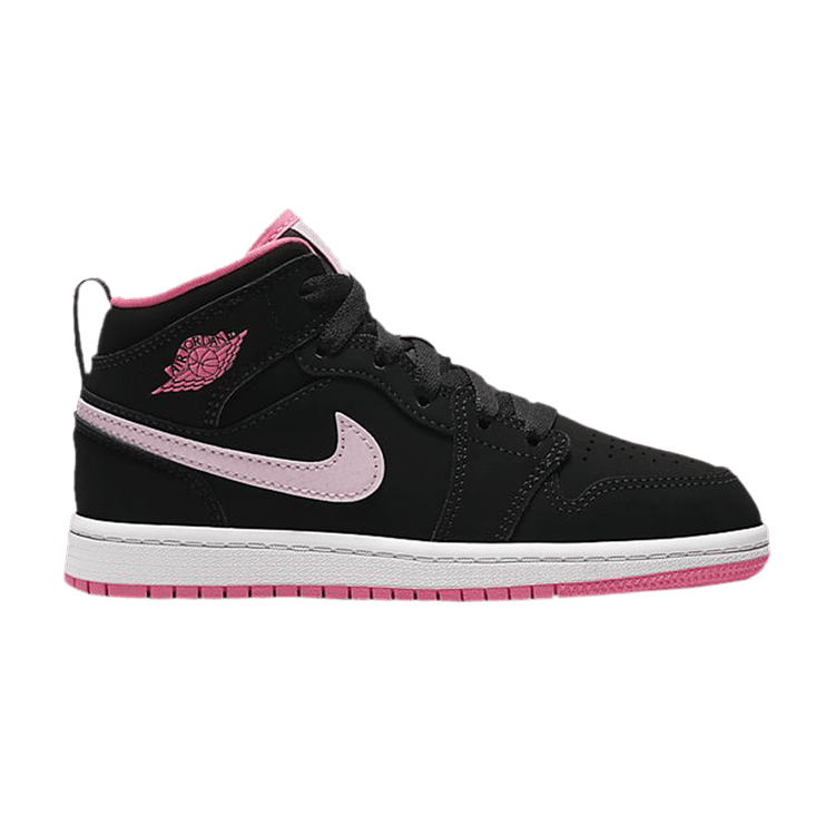 

Кроссовки Air Jordan Air Jordan 1 Mid PS 'Black Digital Pink', черный