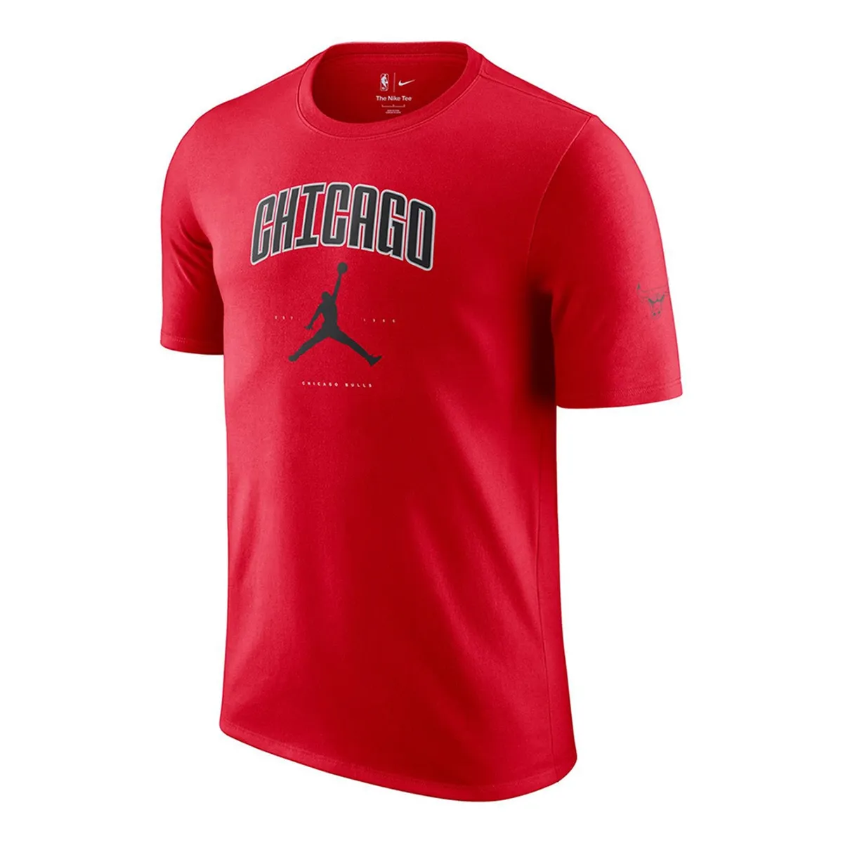 

Футболка мужская Chicago Bulls Essential Jordan Nike, красный