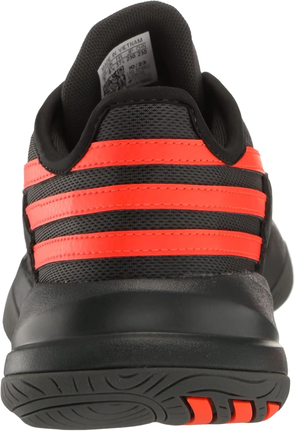 Кроссовки Adidas унисекс Front Court, красный/серый — фото 3