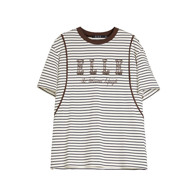 

Футболка Women's Crew Neck Moderate ELLE, экрю, Белый, Футболка Women's Crew Neck Moderate ELLE, экрю