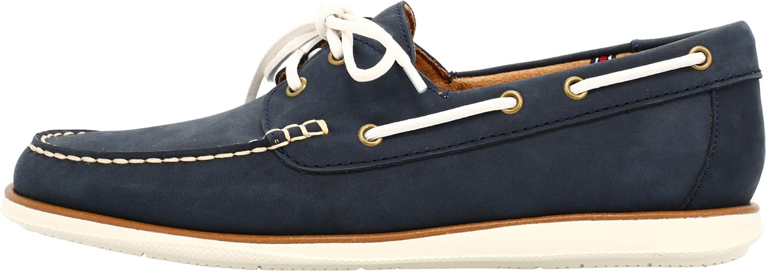 Мужские ботинки Florsheim, модель Atlantic Boat, темно-синий — фото 4
