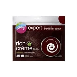 Крем-краска для волос Godrej Expert Rich Cream, темно-коричневая, 5 шт. Godrej Locking Solutions And Systems