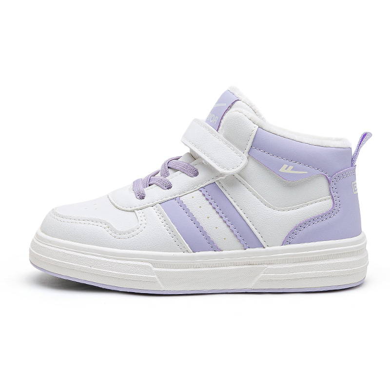 

Детские кроссовки для скейтбординга Kids WARRIOR, бежевый фиолетовый-fleece-lined