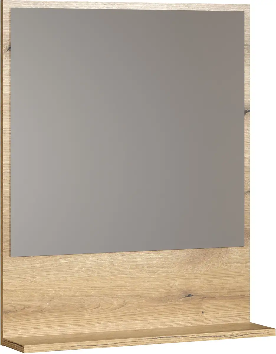 

Зеркало welltime "Amrum", ШxВxГ 60 x 74 x 14 см. Элегантное зеркало в вечном дубовом декоре 60х74х14 см, цвет Evoke Eiche Melamin