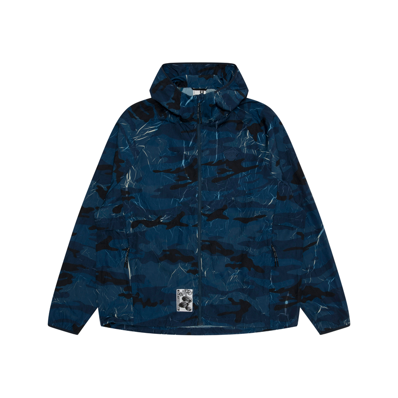 

Aape Камуфляжная куртка с капюшоном, Blue BLZ