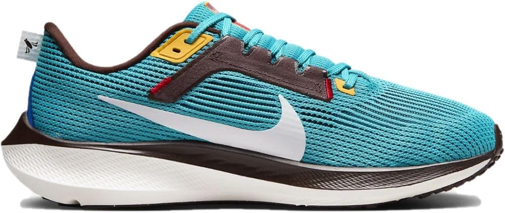 Мужские кроссовки Nike низкие, белый/зеленый/бирюзовый — фото 2
