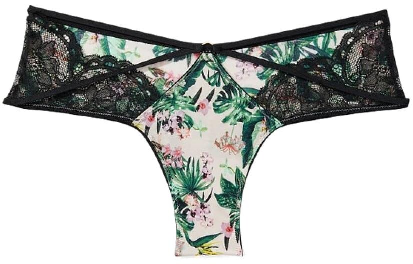 

Женские трусы Victoria's Secret, цвет 1 Motoiri (green floral print)