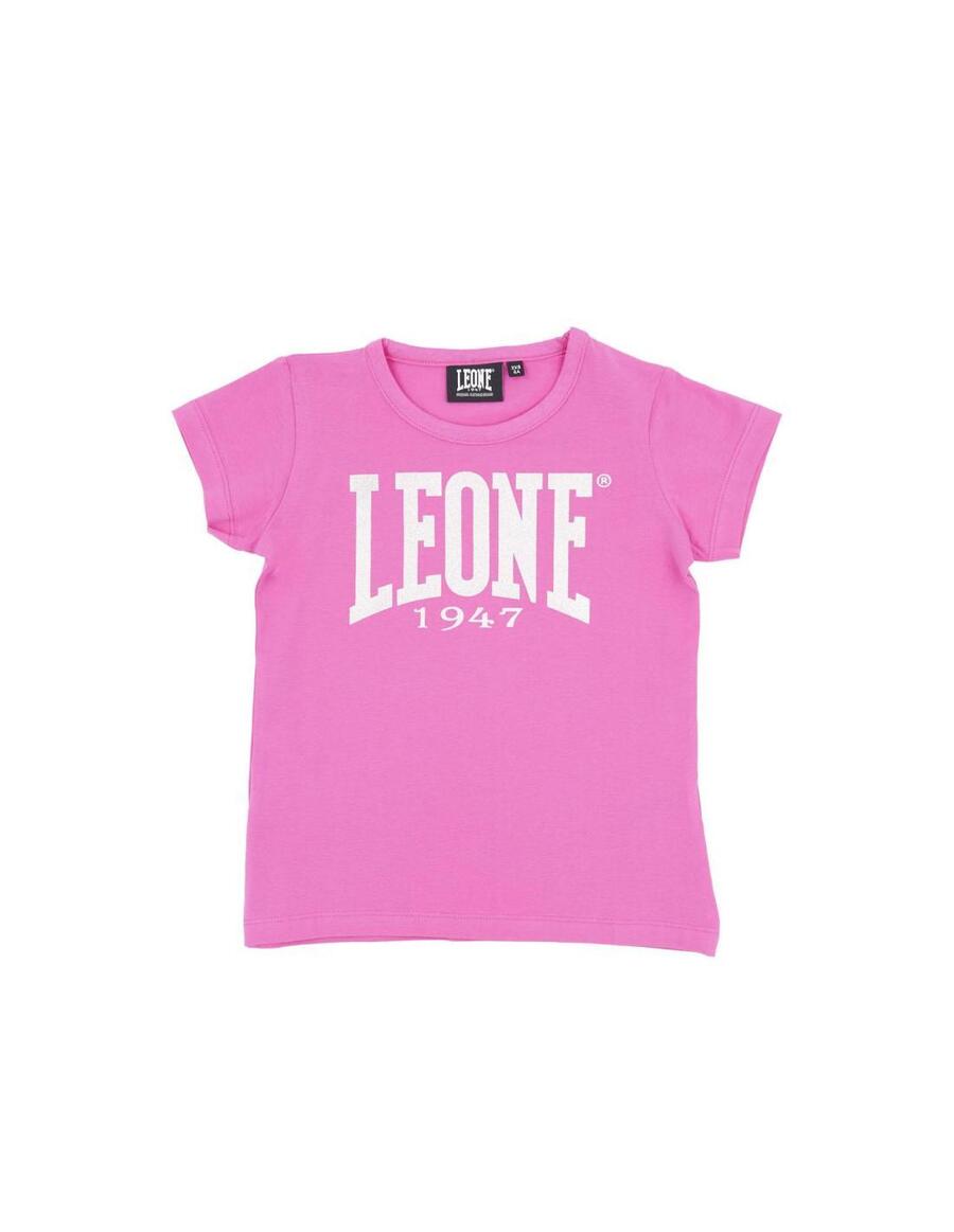 

LEONE 1947 APPAREL Футболка с короткими рукавами для девочек с большим логотипом Basic