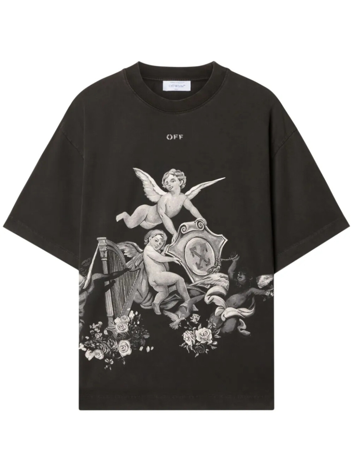 

Off-White футболка Putti, черный