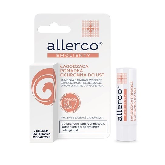

Успокаивающий защитный бальзам для губ, 4,9 г Allerco