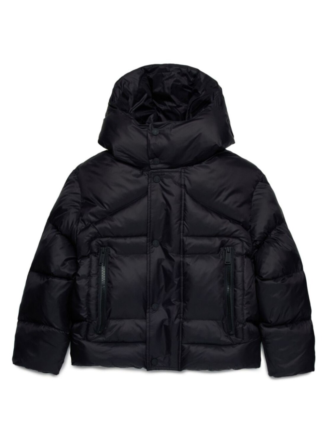 

DSQUARED2 KIDS пуховик с капюшоном, черный