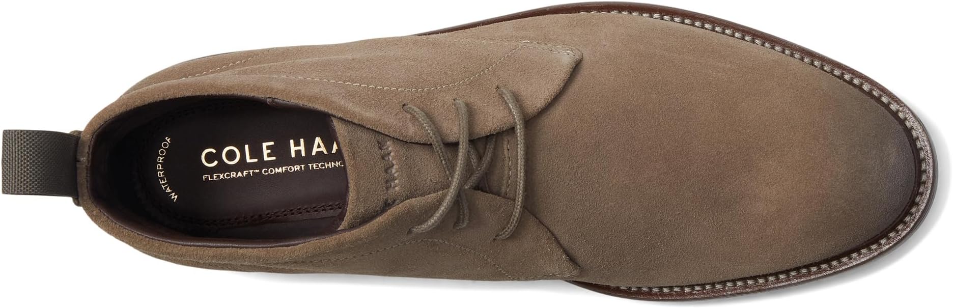 Ботинки Cole Haan Men's Roundhill Grand Chukka Boots, Morel Suede/Dark Natural/Water Resistant — фото 2