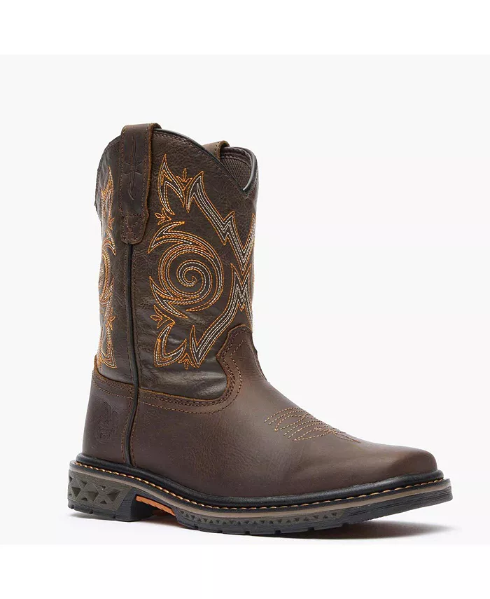 

Ботинки Boys Carbo-Tec LT Brown Pull-On для мальчиков GEORGIA BOOT