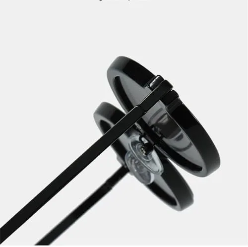 

Маленькие овальные солнцезащитные очки для женщин с градиентным переходом цвета, модные панк-очки для мужчин, солнцезащитные очки UV400 MTZJH, Silver Black Clear