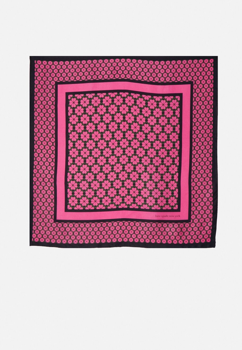 

Шелковый шарф Floral Square kate spade new york, лесная подстилка