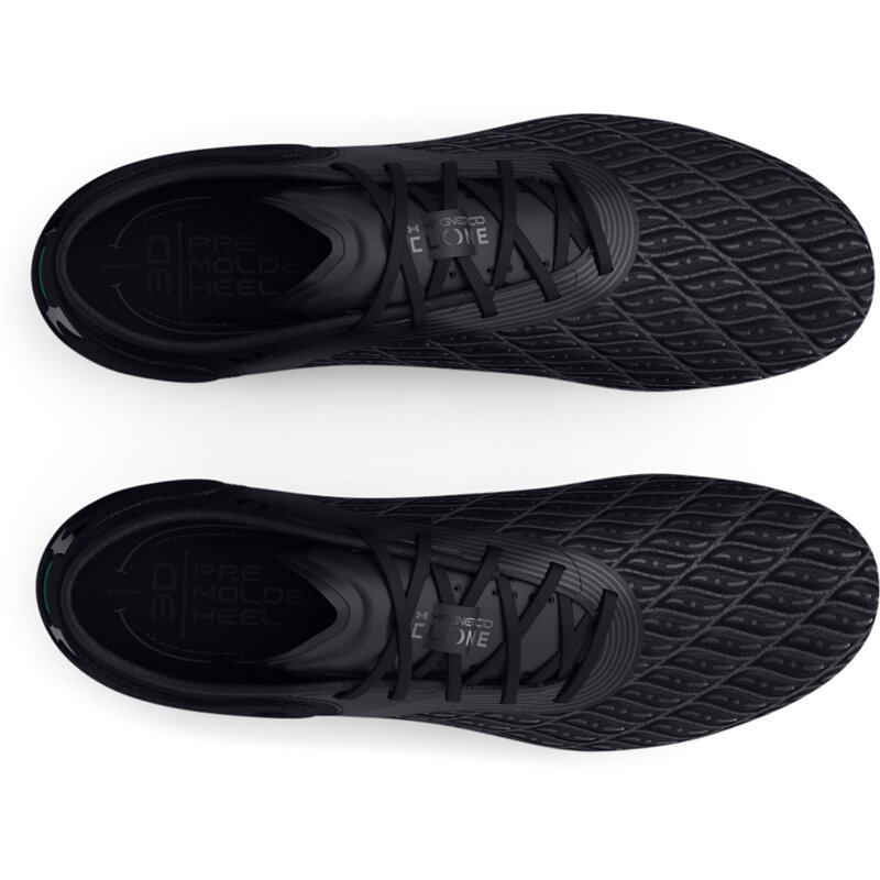 Футбольные бутсы для газона ua magnetico elite 3.0 fg Under Armour, черный — фото 3