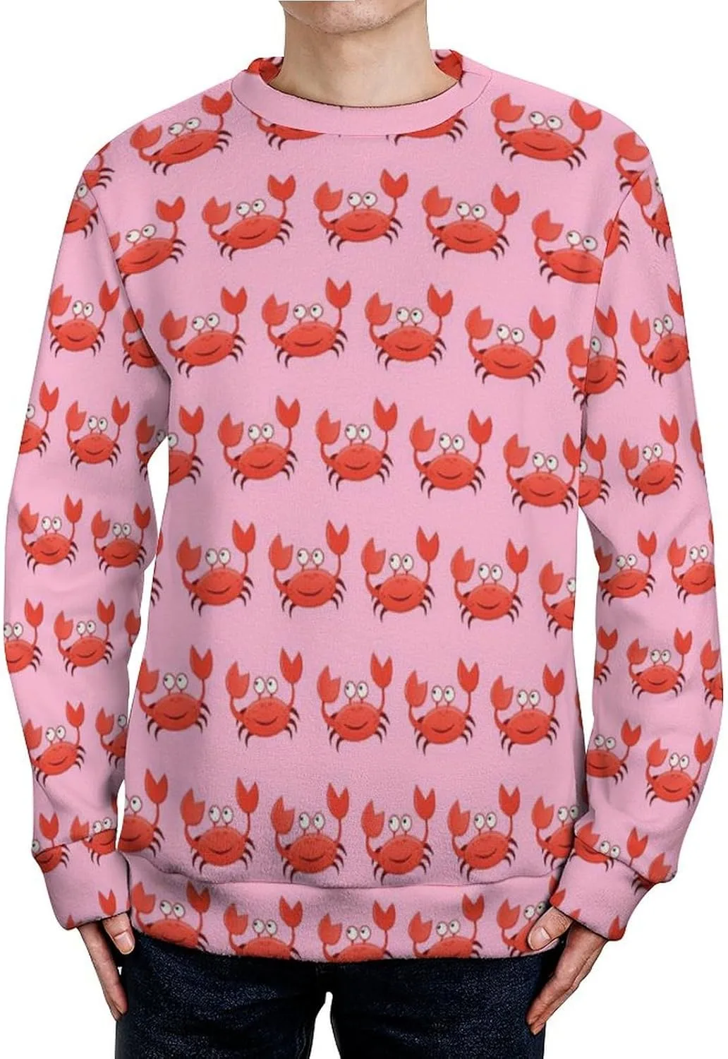 

Мужской свитер с круглым вырезом Sharks Slim Fit TXCUTE