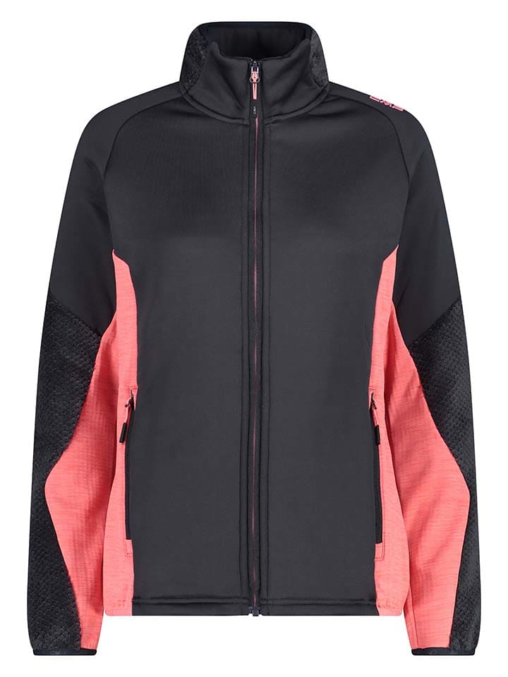 

Флисовая куртка CMP, цвет schwarz/pink