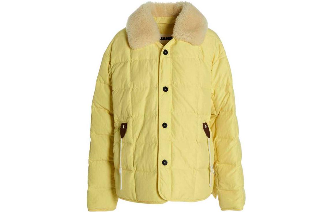

JIL SANDER Желтая женская куртка, Yellow