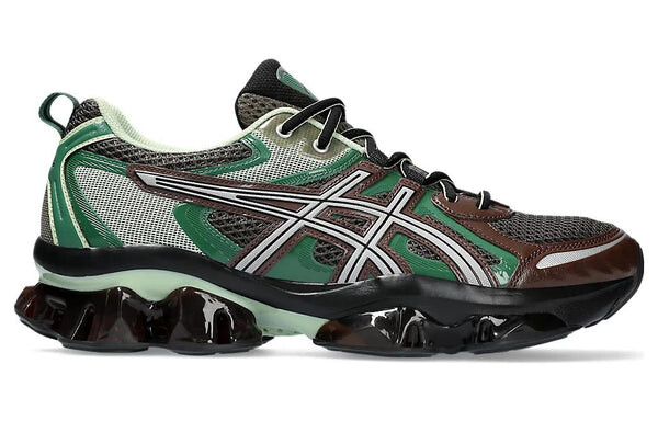 Кроссовки gel quantum kinetic 'dark sepia shamrock' Asics, мультиколор — фото 2