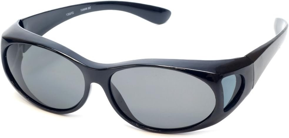 

Солнцезащитные очки Calabria 2866 с поляризацией, надеваются поверх очков с диоптриями, подходят для мужчин и женщин, имеют обтекаемую форму и защищают от УФ-излучения, Gloss Black