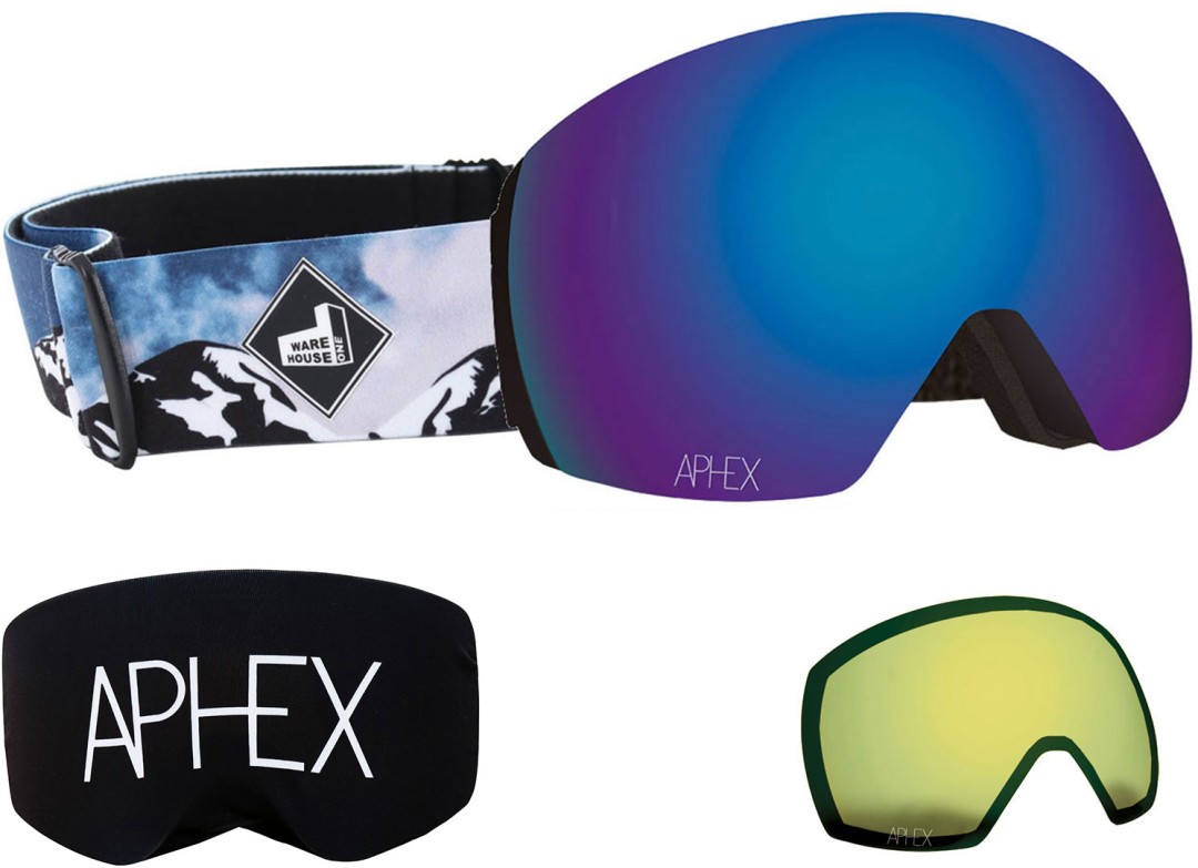 

Aphex Солнцезащитные очки Styx the one edition magnet mountain strap/revo blue + bonus lens yellow