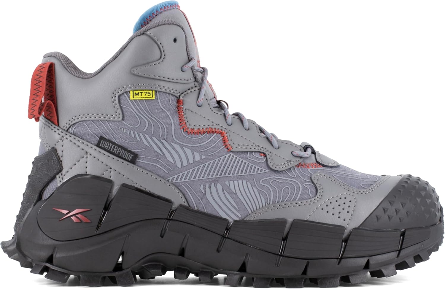 Мужские ботинки Reebok Work Zig Kinetica Edge II, серый — фото 2