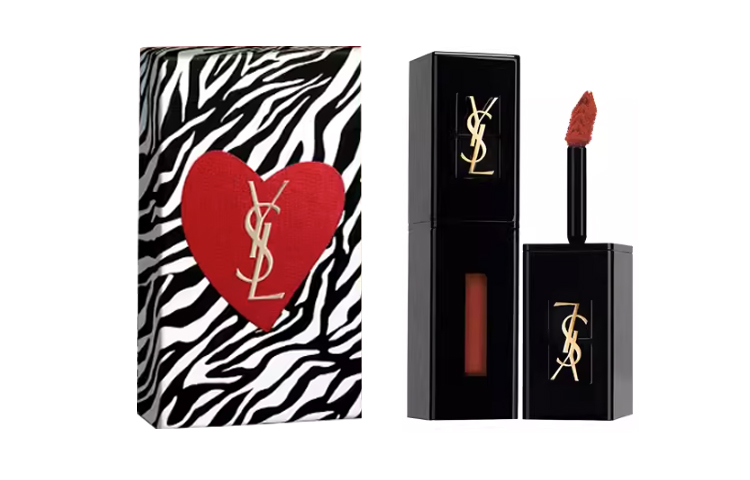 SAINT LAURENT Классический Black Tube Box лимитированная коллекция блеск для губ глянцевый тон 5,5 мл — фото 2