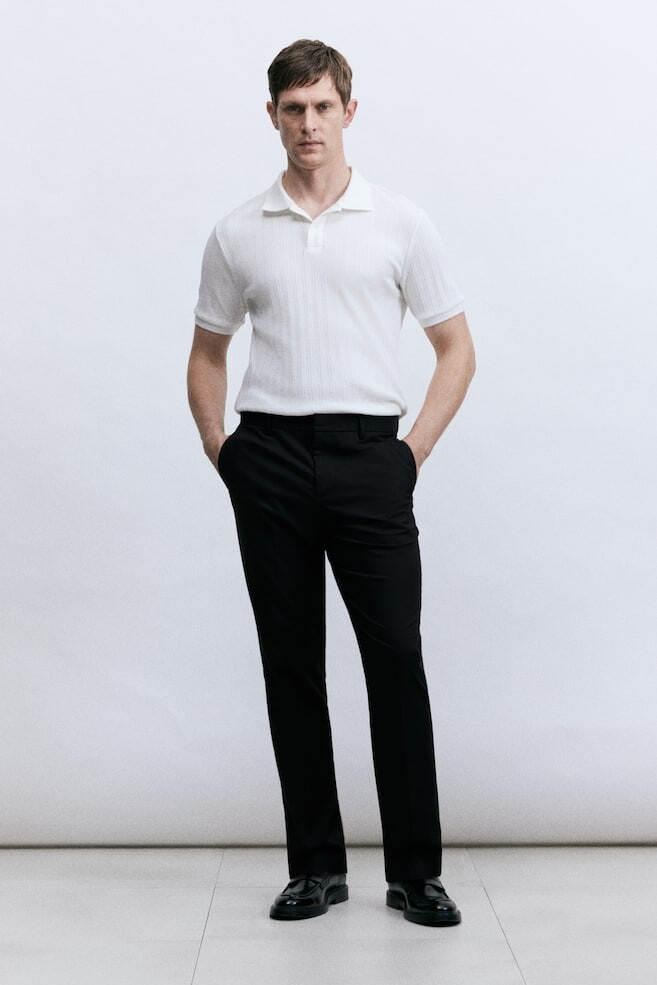 

Облегающие брюки H&M, черный