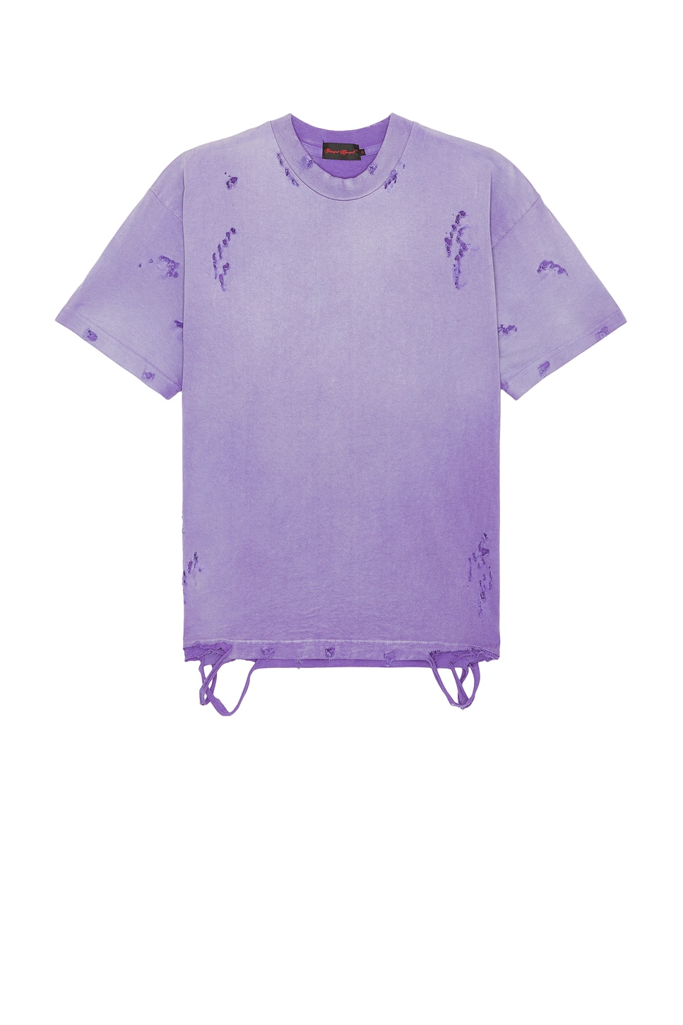 

Облегающая футболка в делиберативном стиле Funeral Apparel, purple