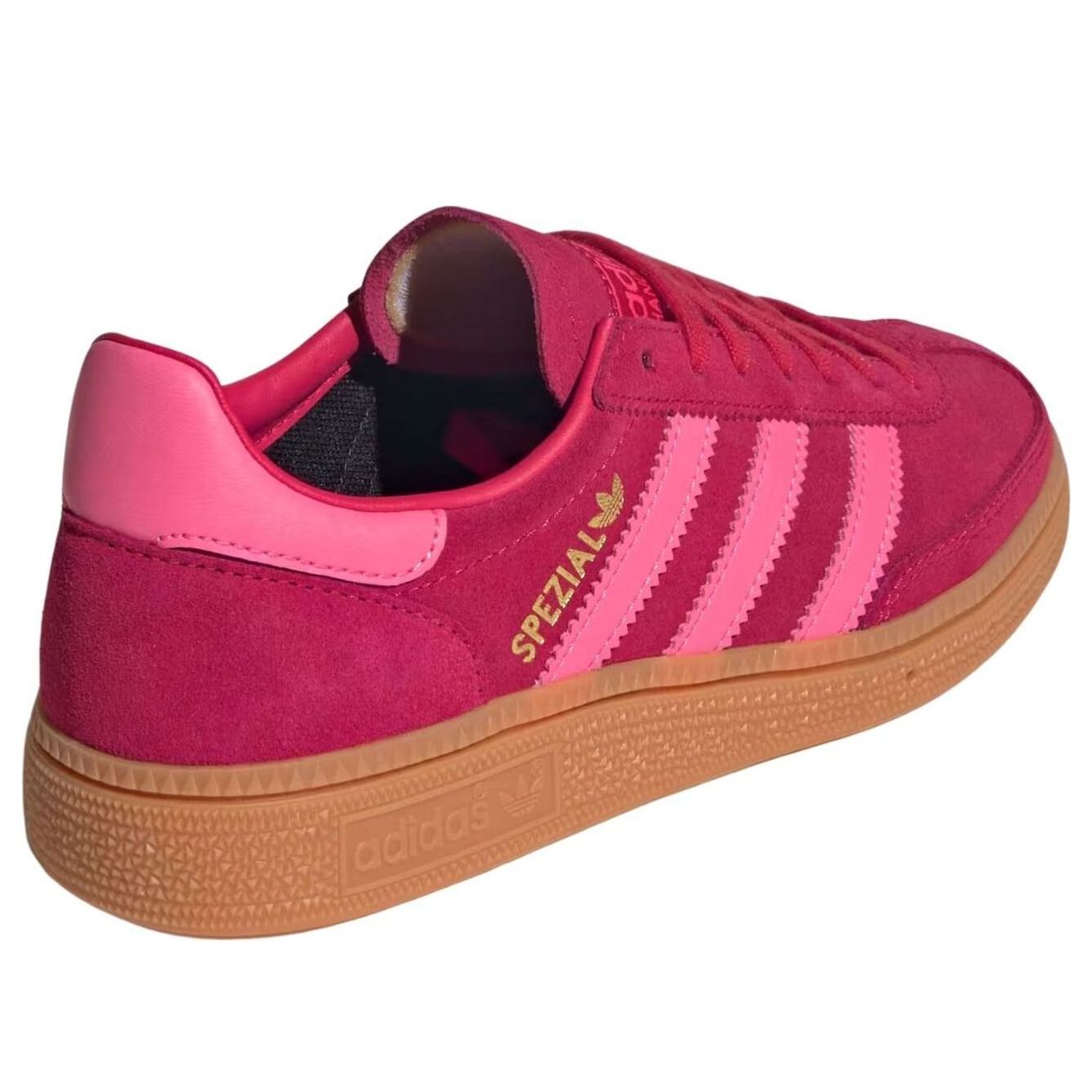 (GS) Adidas Handball Spezial Ruby Red Lucid Pink Gum — фото 3