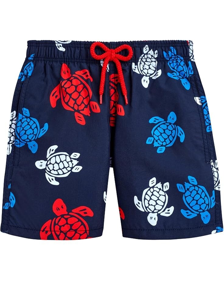 

Шорты Vilebrequin Kids Multicolor Turtles Jim, цвет Bleu Marine