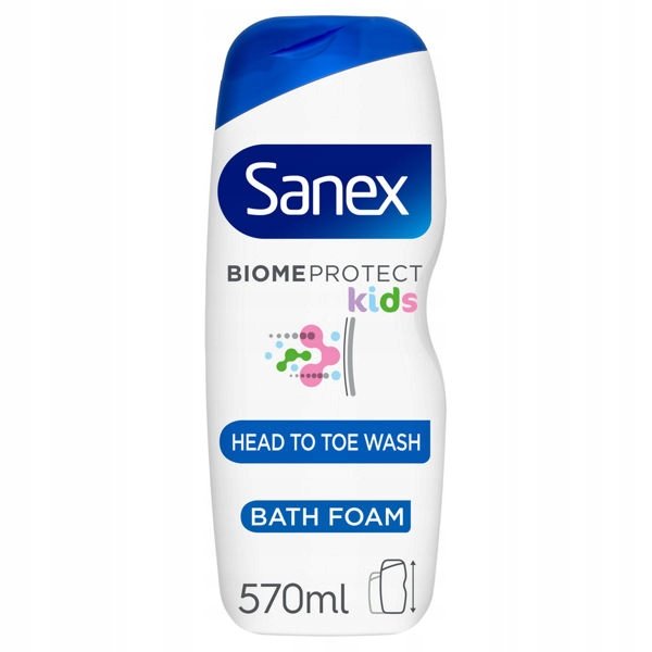 

Sanex Expert Skin KIDS Гипоаллергенный гель для тела и ванны для детей 570 мл