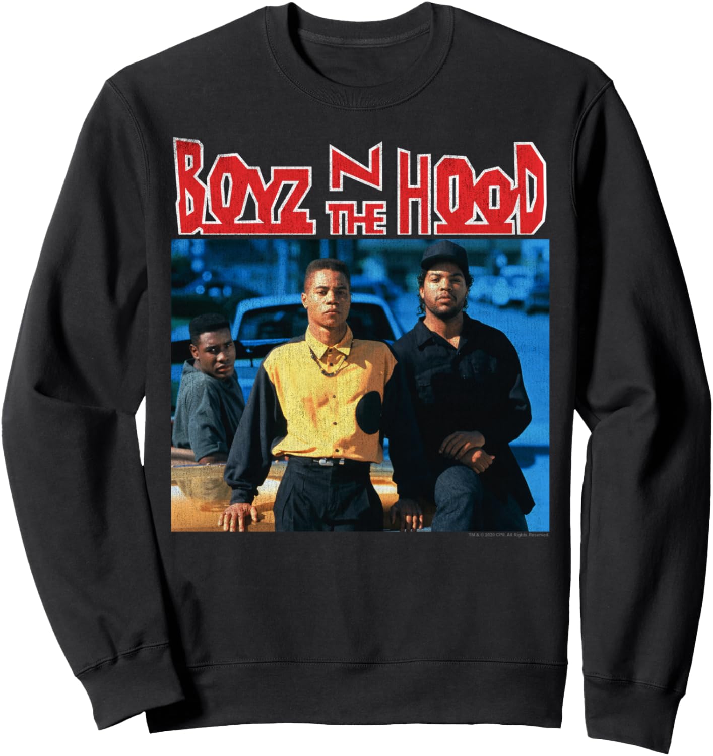 

Классическая толстовка с постером группы Boyz N The Hood, черная Sony, Черный, Классическая толстовка с постером группы Boyz N The Hood, черная Sony